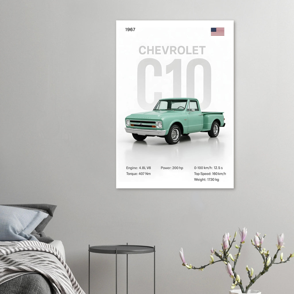Auto Poster - "C10" - KultKabinett