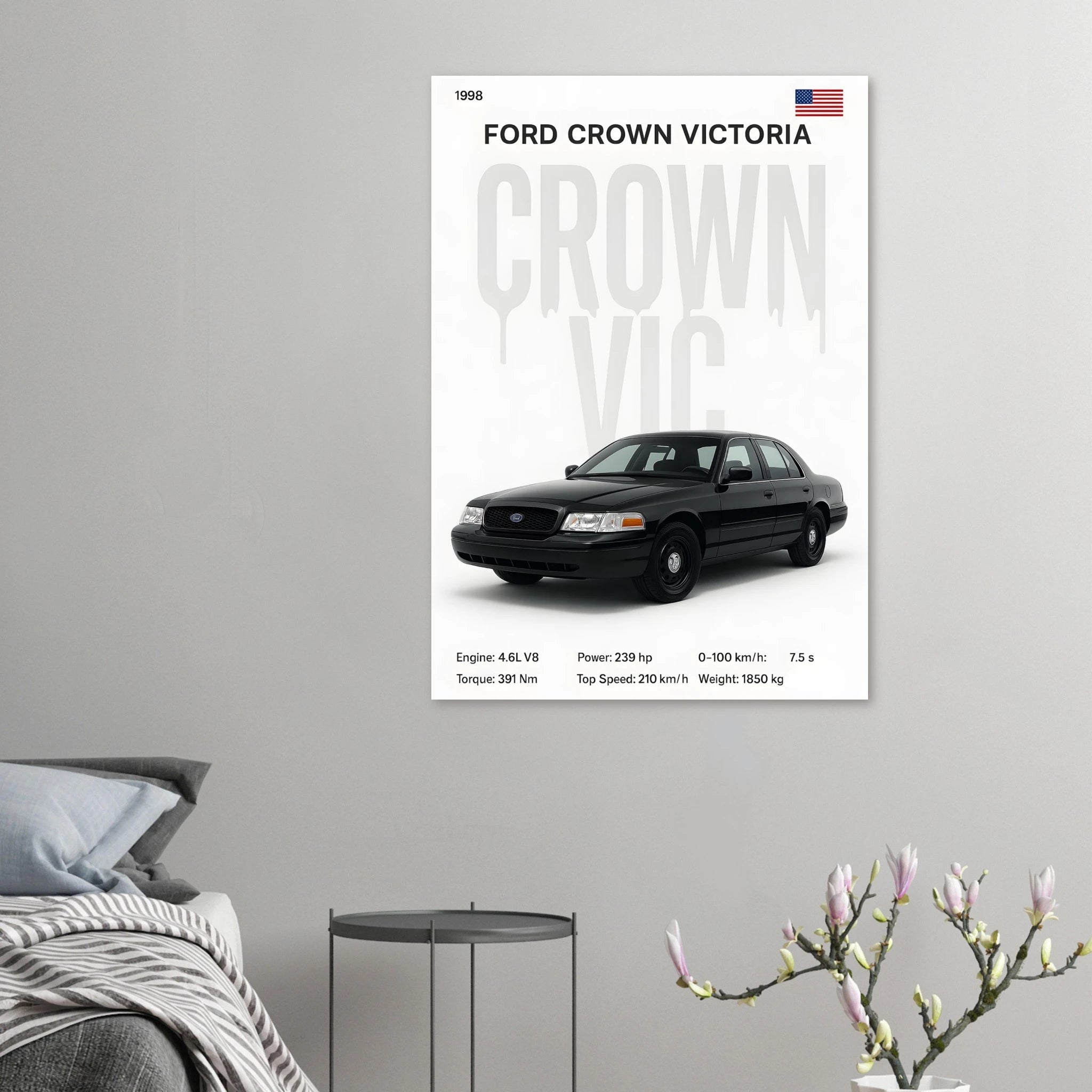 Auto Poster - "Crown Vic" - KultKabinett