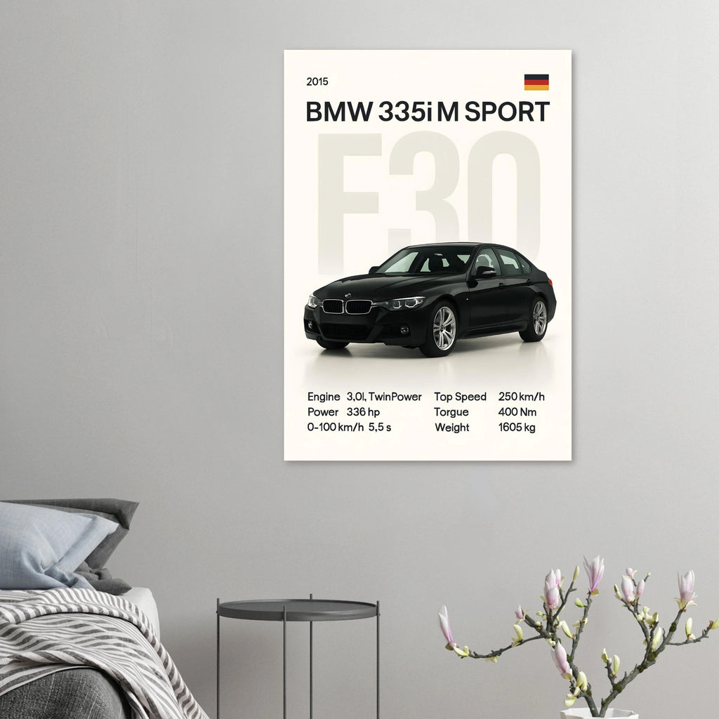 Auto Poster - "F30 335i" - KultKabinett