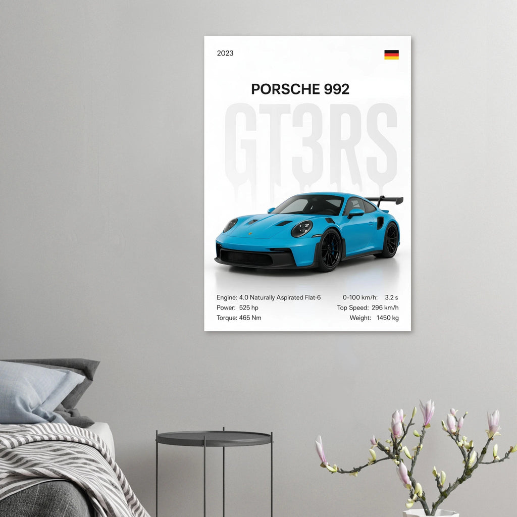 Auto Poster - "GT3RS" - KultKabinett