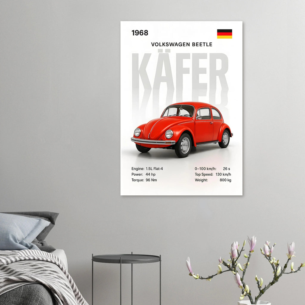 Auto Poster - "Käfer" - KultKabinett