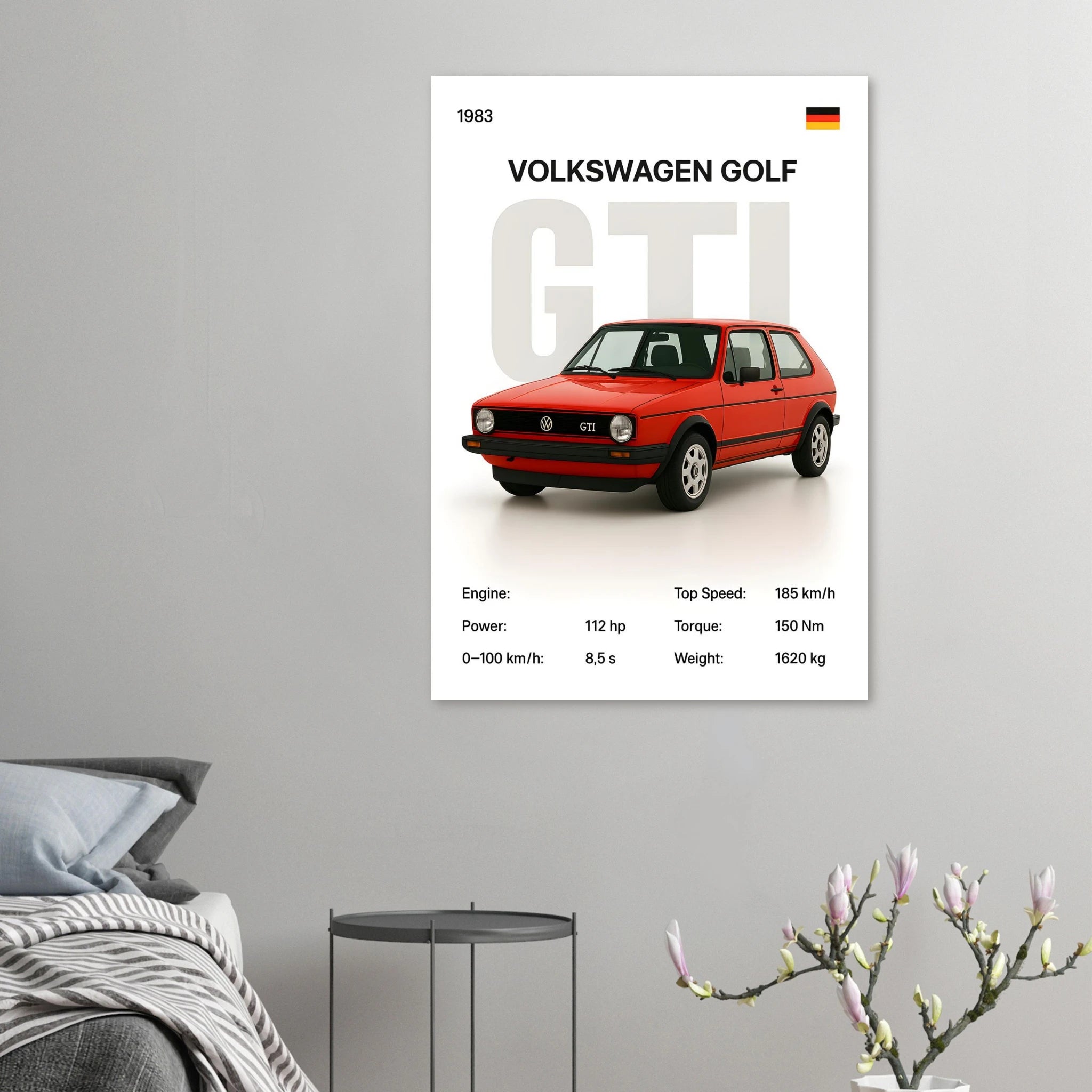 Auto Poster - "MK. 1 GTI" - KultKabinett