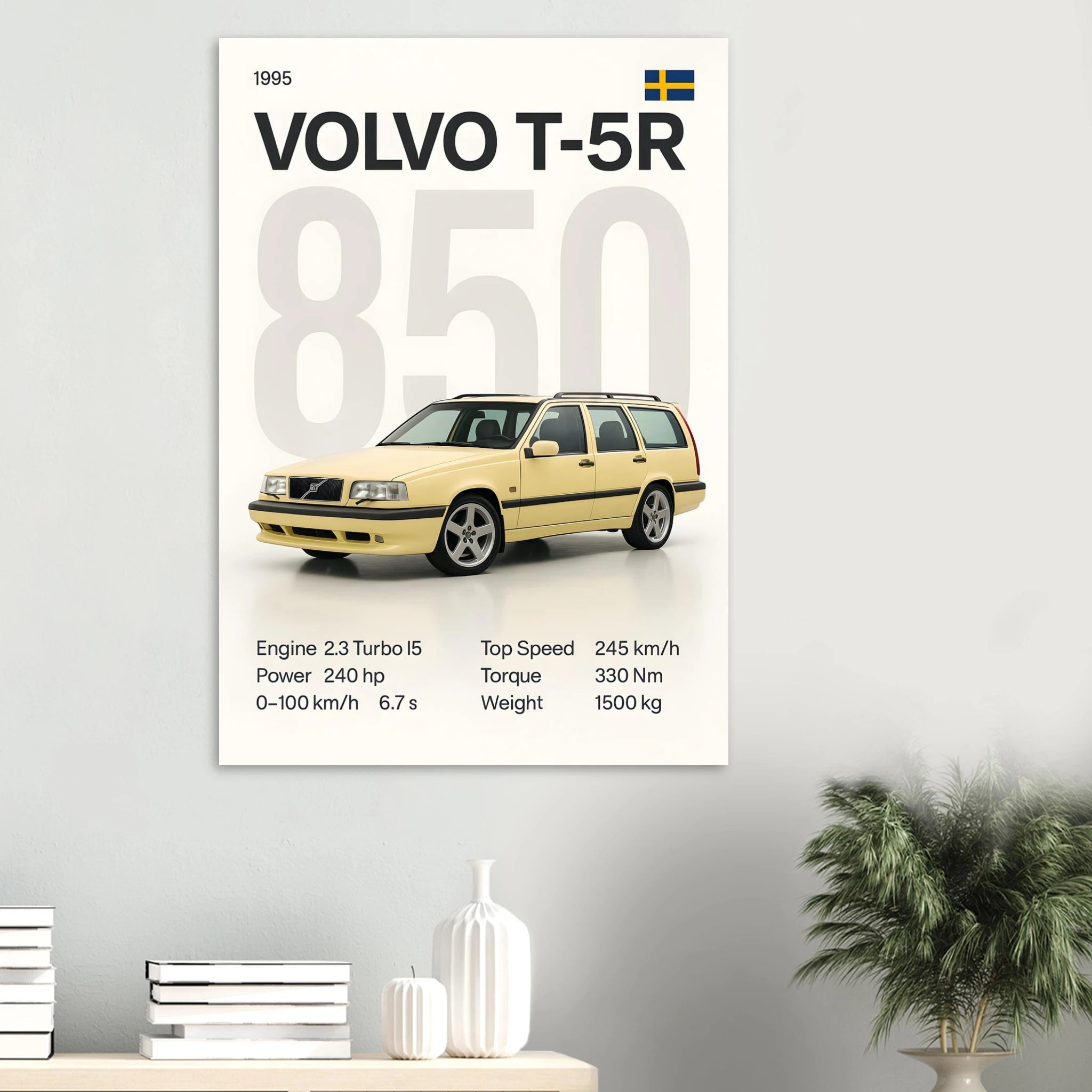 Auto Poster - "T - 5R 850" - KultKabinett