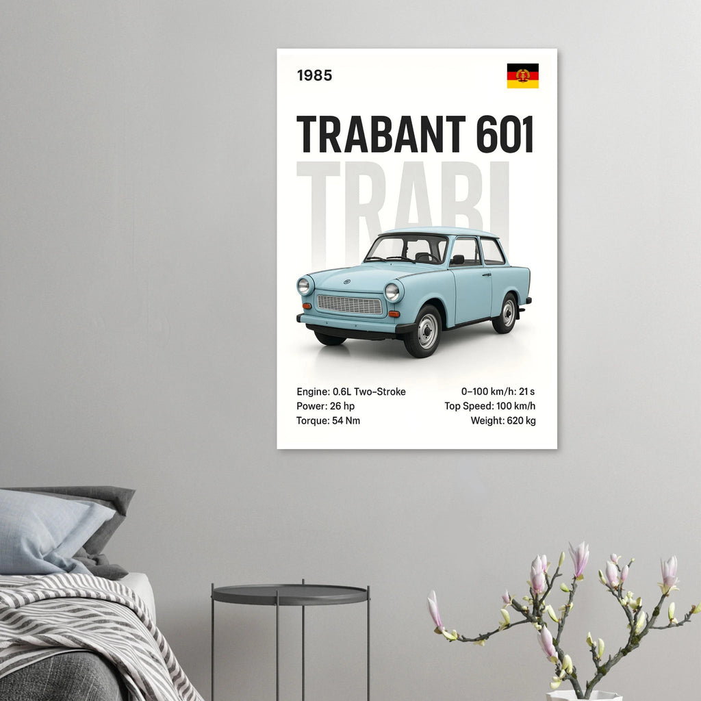 Auto Poster - "Trabi" - KultKabinett