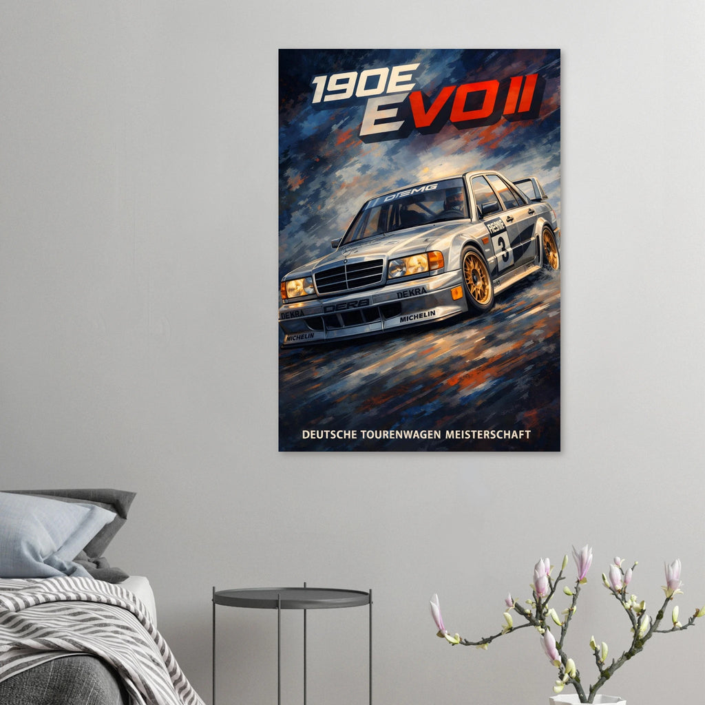 DTM Poster - "190E EVO II" - KultKabinett