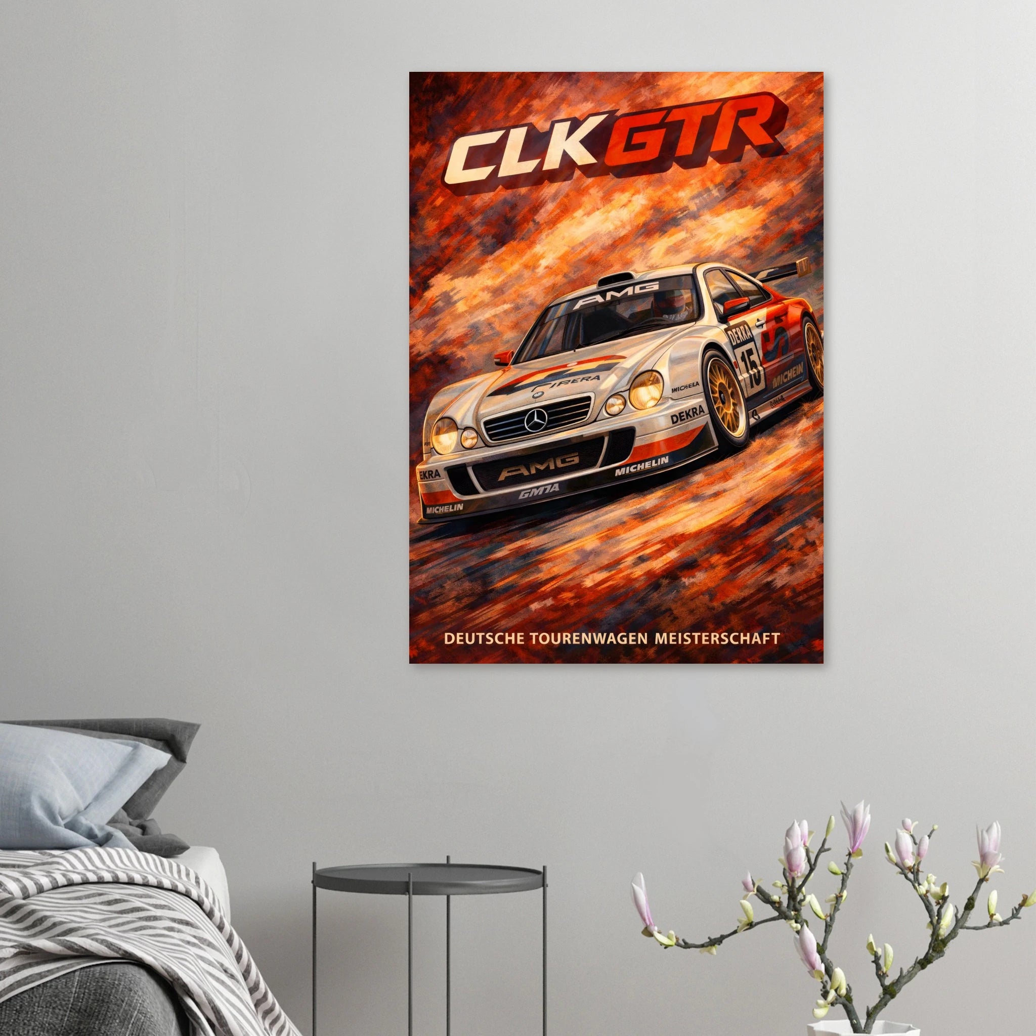 DTM Poster - "CLK GTR" - KultKabinett