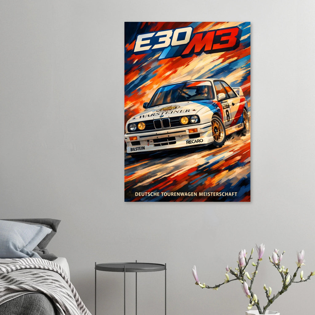 DTM Poster - "E30 M3" - KultKabinett