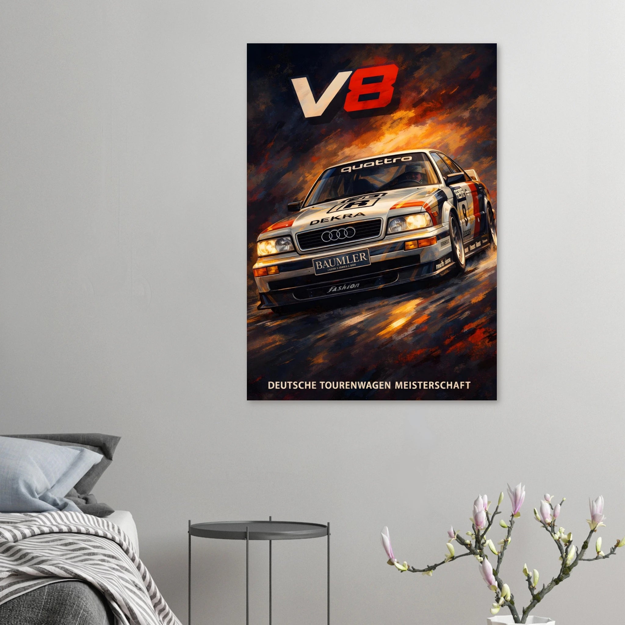 DTM Poster - "V8" - KultKabinett