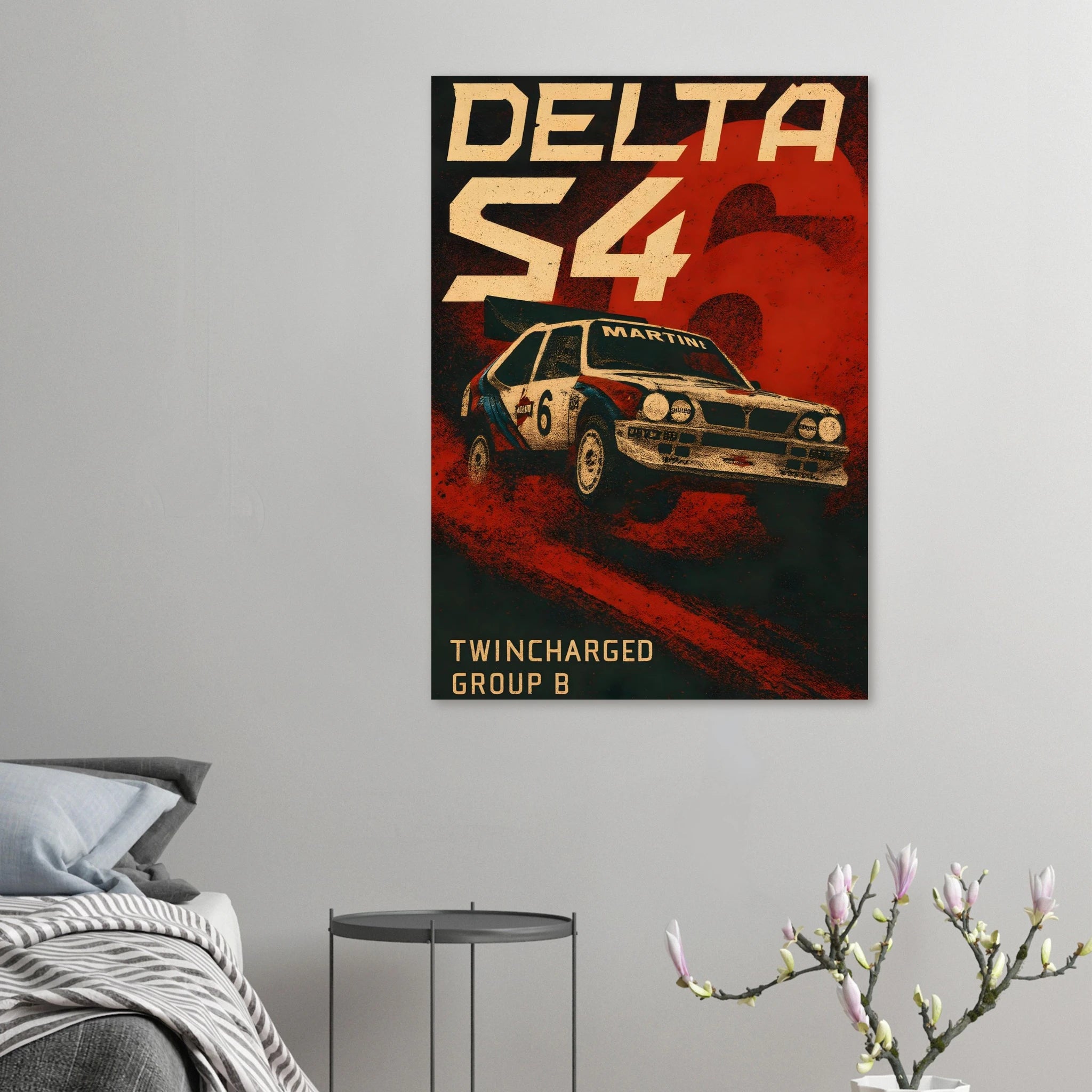 Vintage Gruppe B Poster - "Delta S4" - KultKabinett